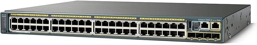 Amazon.com: Cisco WS-C2960X-48TD-L Catalyst 2960-x 48 GigE 2 x 10G Amazon.com: Cisco WS-C2960X-48TD-L Catalyst 2960-x 48 GigE 2 x 10G